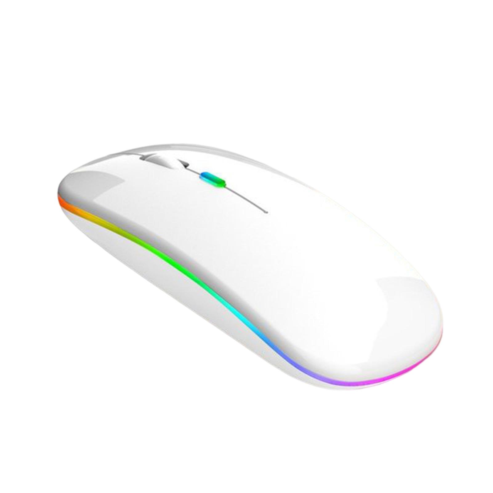Matte/Glossys Wireless Bluetooth-Compatible Mouse Portable Cordless Quiet Mouse for PC Notebook Laptops