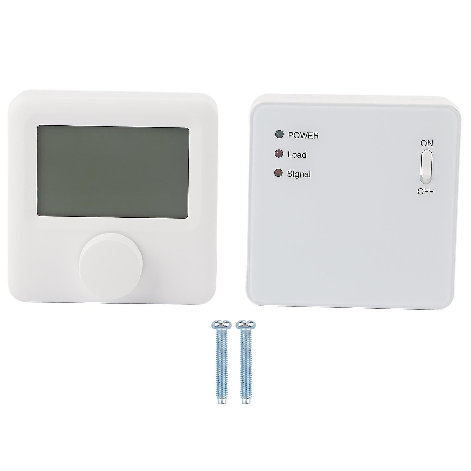 Digital Lcd Rf Wireless Heating Thermostat Temperature Controller For Wall Hung Boiler