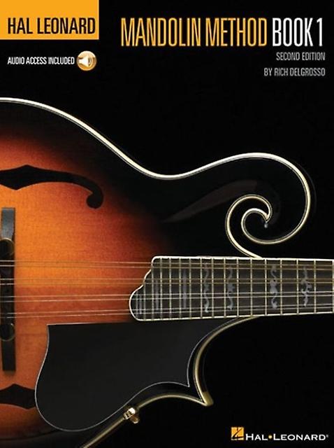 Hal Leonard Mandolin Method by Rich DelGrosso Book Book