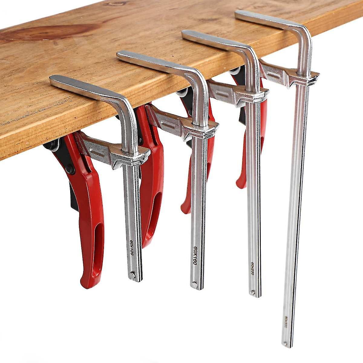 1pc Mft Clamp Quick Guide Rail Clamp F Clamp For Mft Og Guide Rail System Trebearbeiding DIY 120x60/160x60/200x60/300x60mm