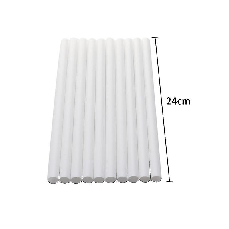 10pcs Cake Dowels White Plastic Cake Support Rods Round Dowels Straws Reusable