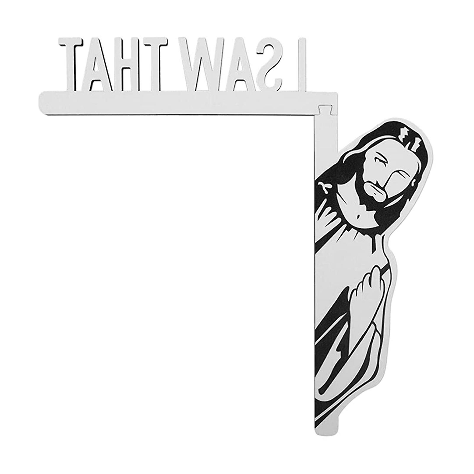 Funny Jesus I SAW THAT Home Decor Stylish Pictures Frame Decor for Living Room Home