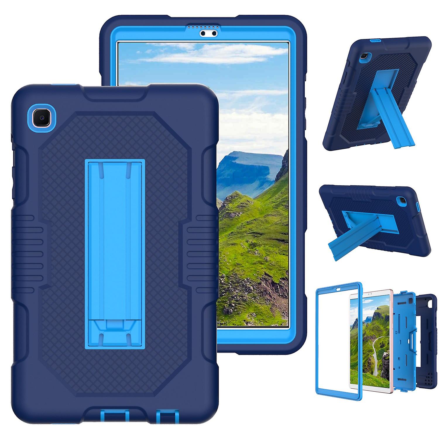 Contrast Color Tablet Case for Samsung Galaxy Tab A7 Lite 8.7-inch T225/T220 (2021),Kickstand Cover