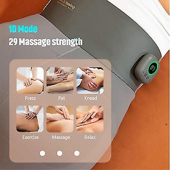 Aquecimento Ems Estimulador Muscular Abdominal Massagem Corporal Emagrecimento Cinto Elétrico Smart Toner Abs Trainer