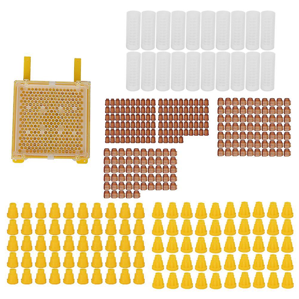 Queen Rearing Kit, Queen Cell Protective Cover, Complete Beekeeping Kit for Beekeepers