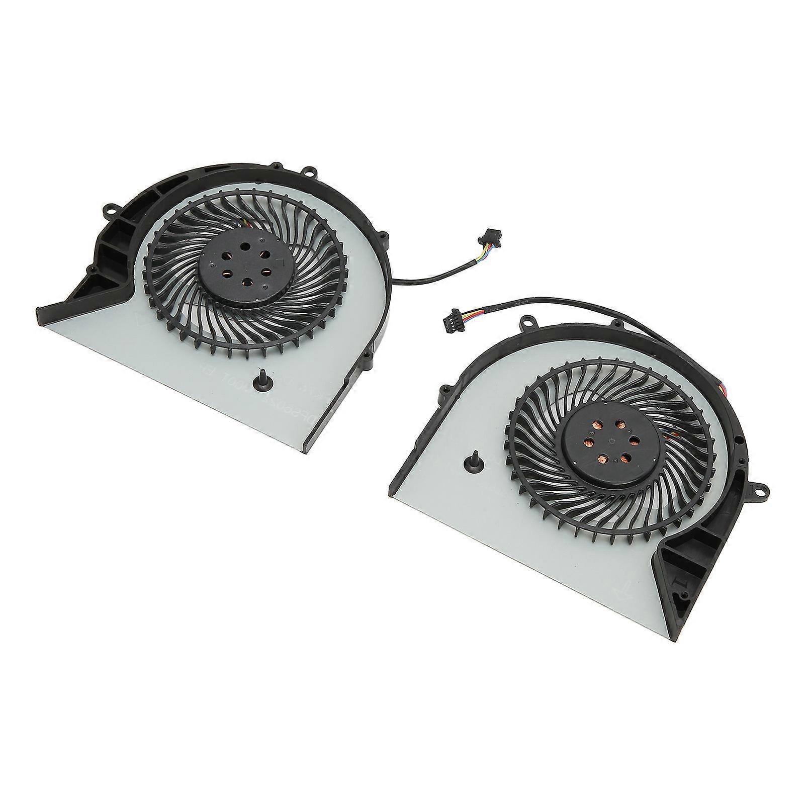 Laptop Cooling Fan DC12V 0.4A Aluminum Alloy Light Weight 4Pin Cooling Fan for FZ63VM FX63VM GL503VM GL703VM FX503VM CPU and GPU Cooling Fan