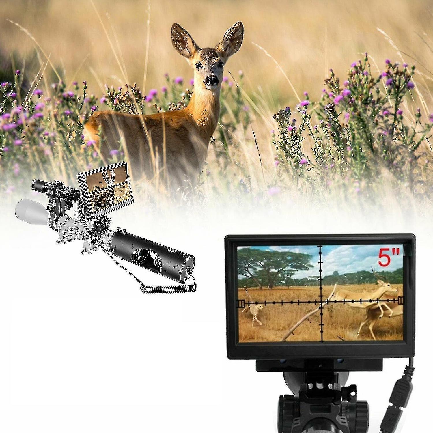 Digital Low-light Night Vision Device Laser Infrared Night Vision Device Telescope Non-thermal Imagi