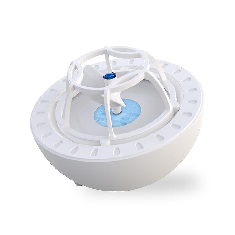 Mini Ultrasonic Dishwasher, Small Multifunctional Portable Rechargeable Electric Lazy Washer, USB Washing Machine Cleaner for Kitchen(Blue)