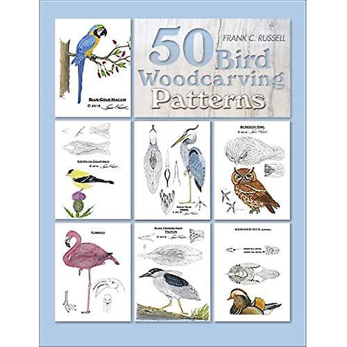50 Bird Woodcarving Patterns