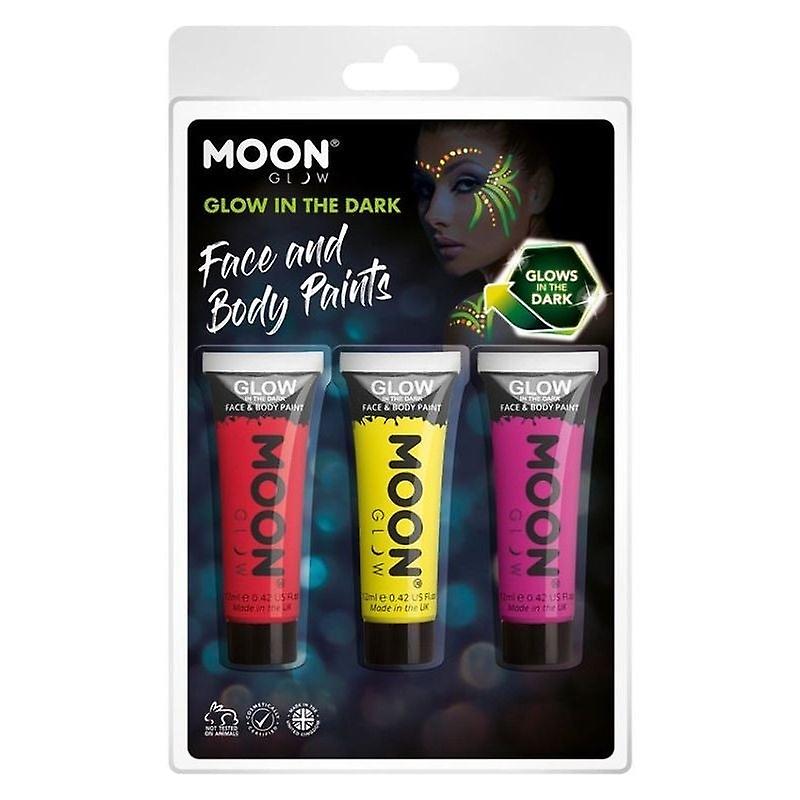 Moon Glow In The Dark Face Paint M41606