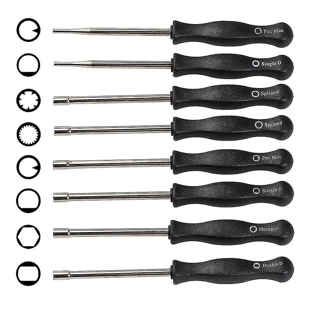 8 Different Carburetor Screwdrivers Carburetor Adjustment Tool Set