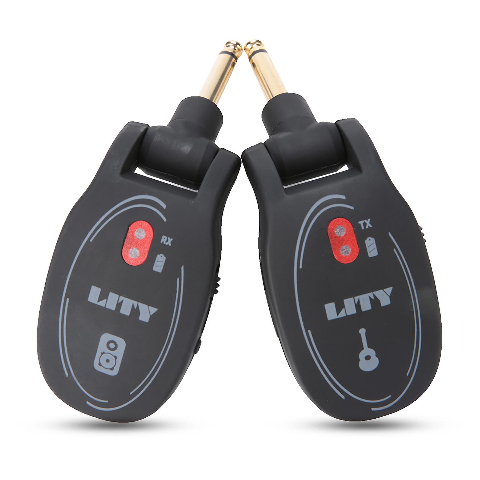 Electric Guitar Universal Wireless System Rechargeable Transmitter Receiver
