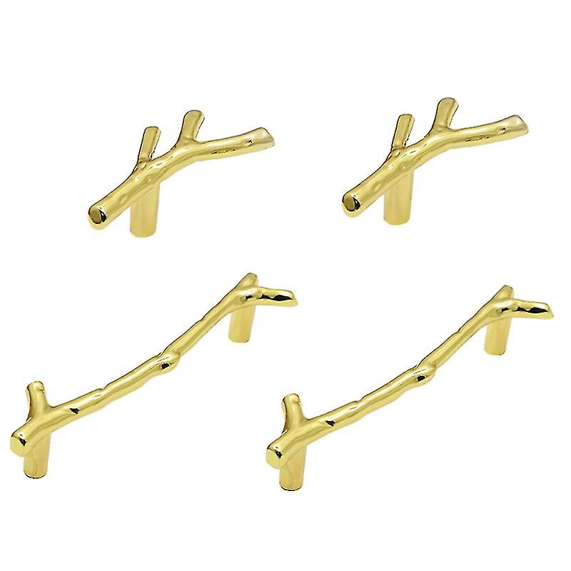 4pcs Branch Shaped Knobs