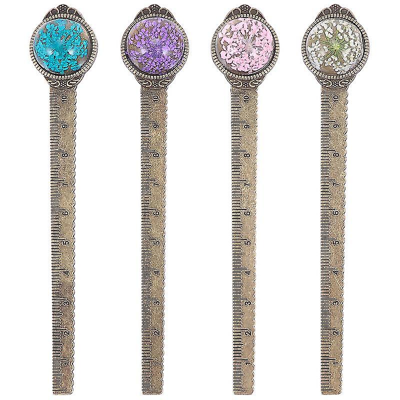 4pcs Ruler Book Mark
