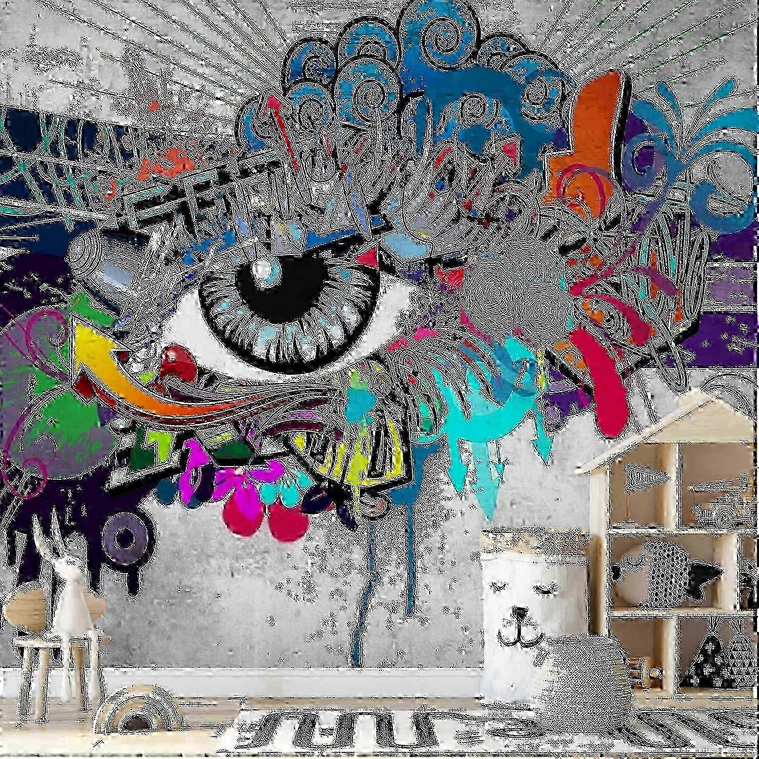 Wall Mural - Graffiti eye