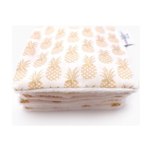 Washable cleansing wipes - Pineapple takes the pill 6 units
