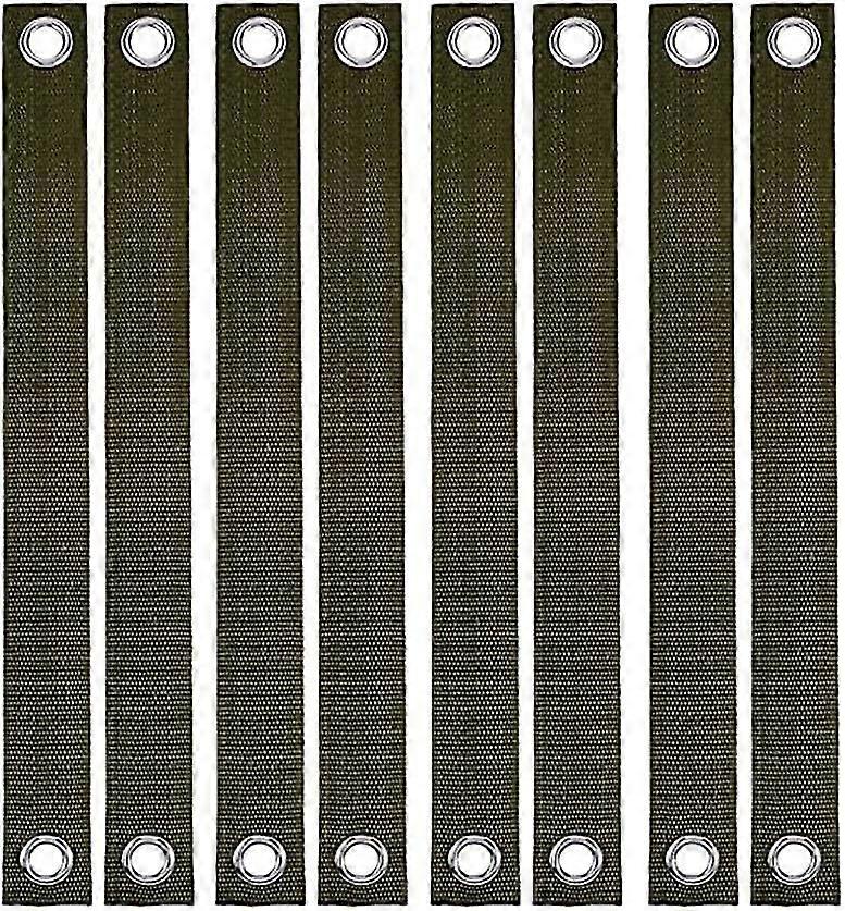 8 Pcs Tree Straps with Grommets - Tree Support Ties Ropes for Staking Young Trees and Plant Supports