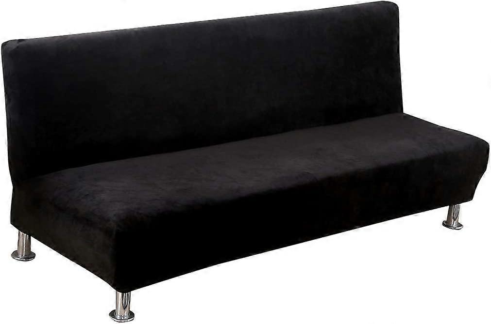 Sofa cover without armrests, 160-190cm, velvet, elastic