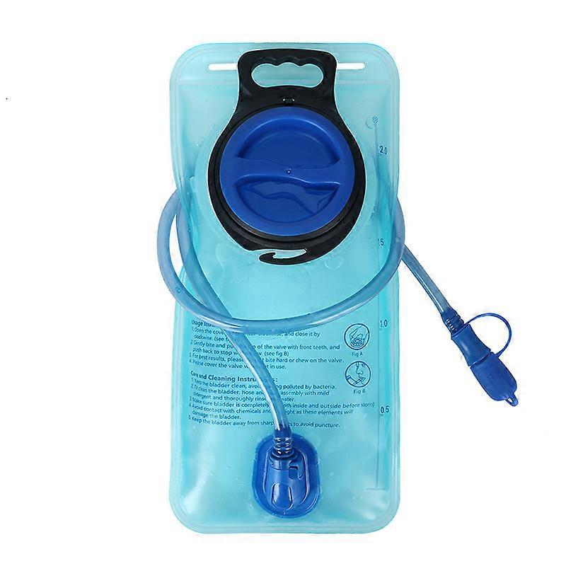 2L Water Bladder Hydration Pouch Soft Water Reservoir Water Bag Water Bladder Hydration Bag for Running Marathon Hiking Cycling