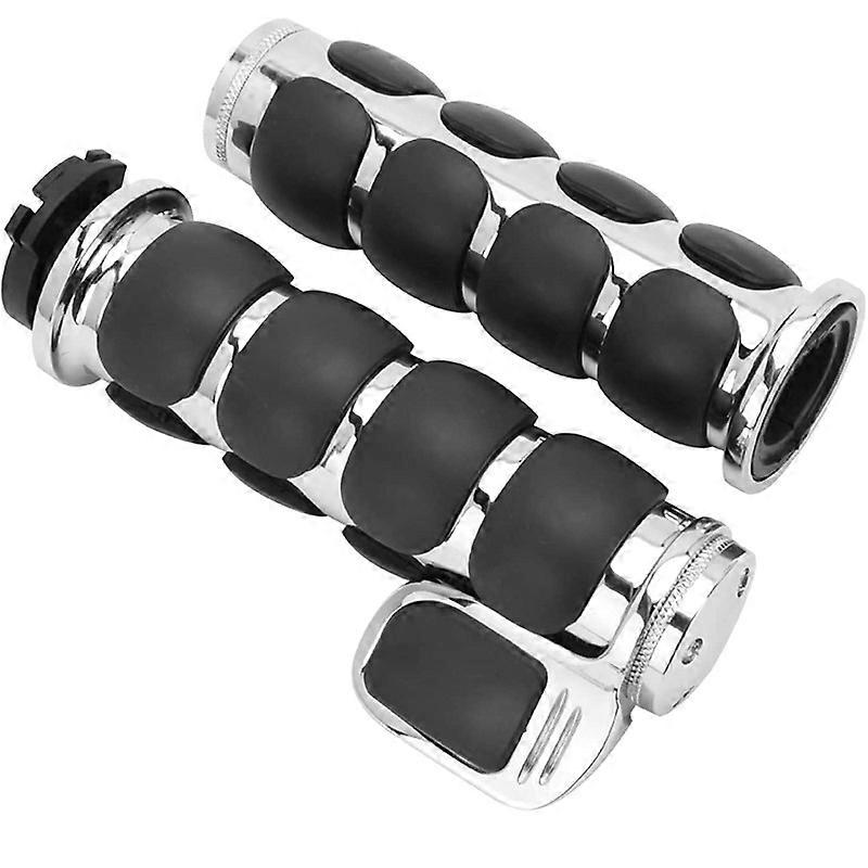 1» λαβή λαβών χρωμίου μοτοσικλετών για Harley Dyna Sportster Cruiser μαλακά μέρη μοτοσικλετών λαβής λαβής άνεσης αφής ~ 1850