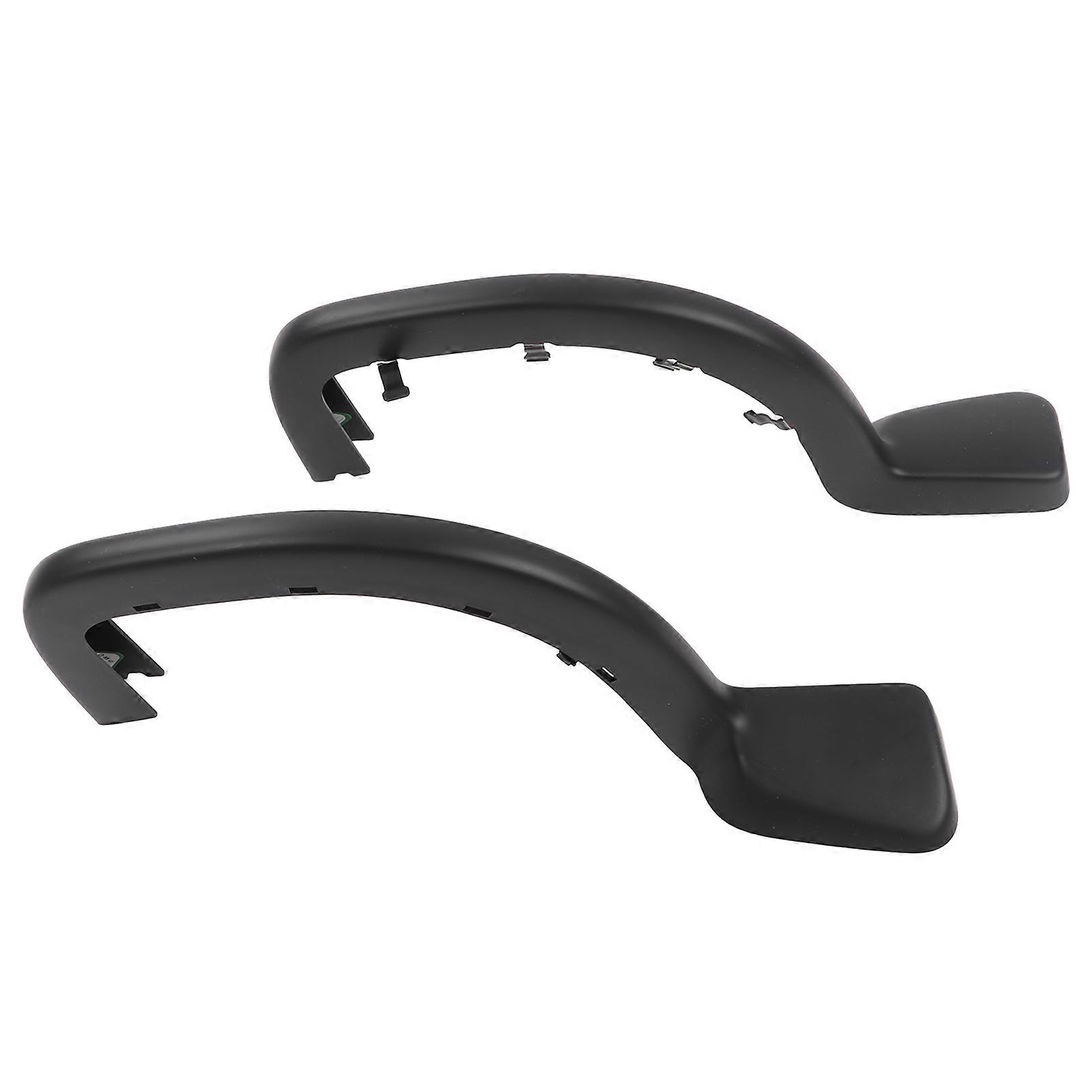 Pair Car Tailgate Lid Hinge Covers 5C6877363 Black Plastic Replacement for Syncro 2011?2014