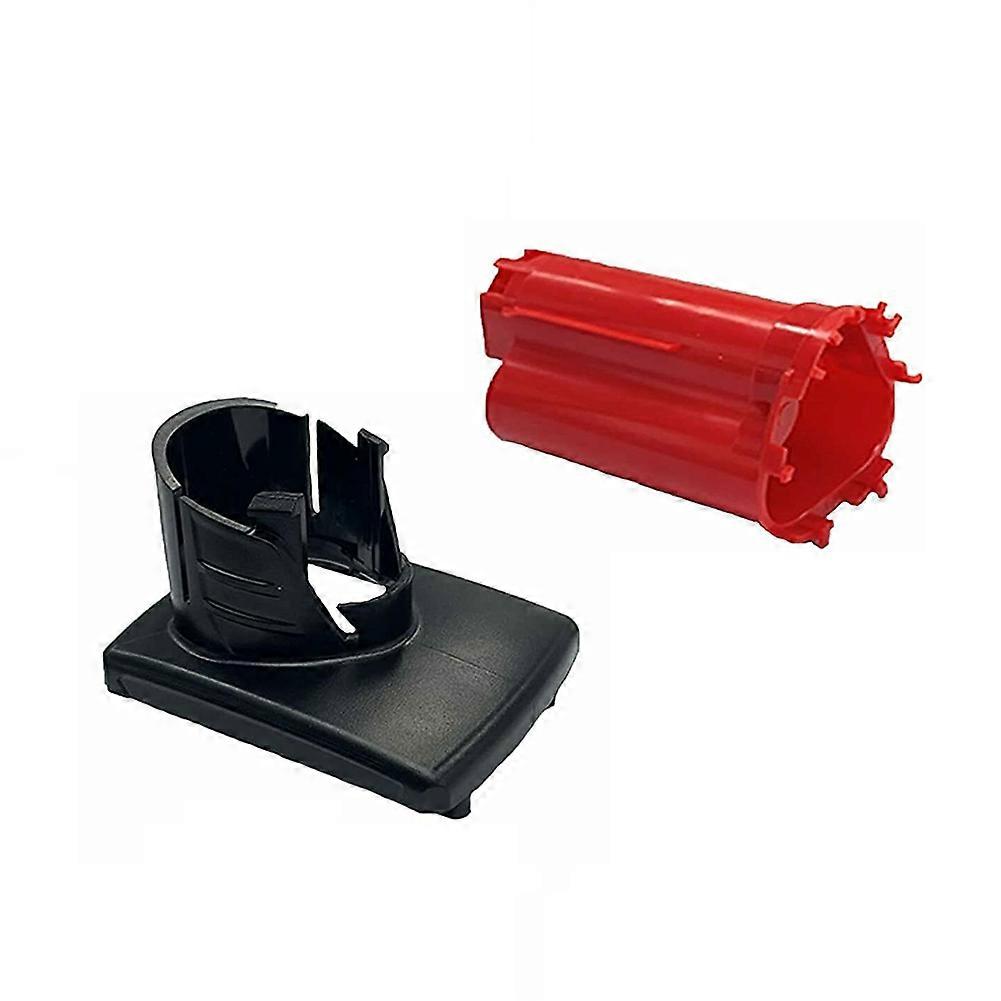 2pcs For M12 Li-ion Battery Plastic Case Top Shell Middle Shell Black+red Power Tool Accessories