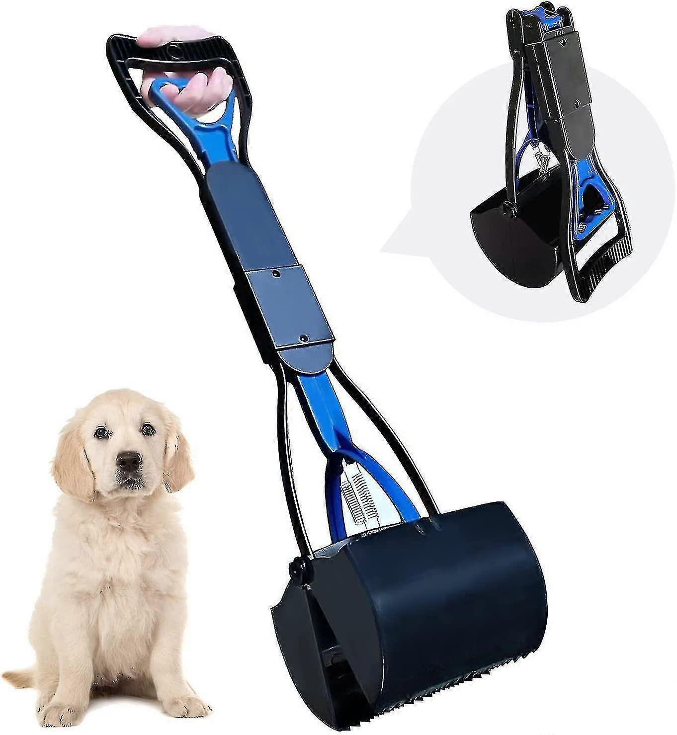 ידית ארוכה חיות מחמד Pooper סקופר כלב חתול פסולת בורר