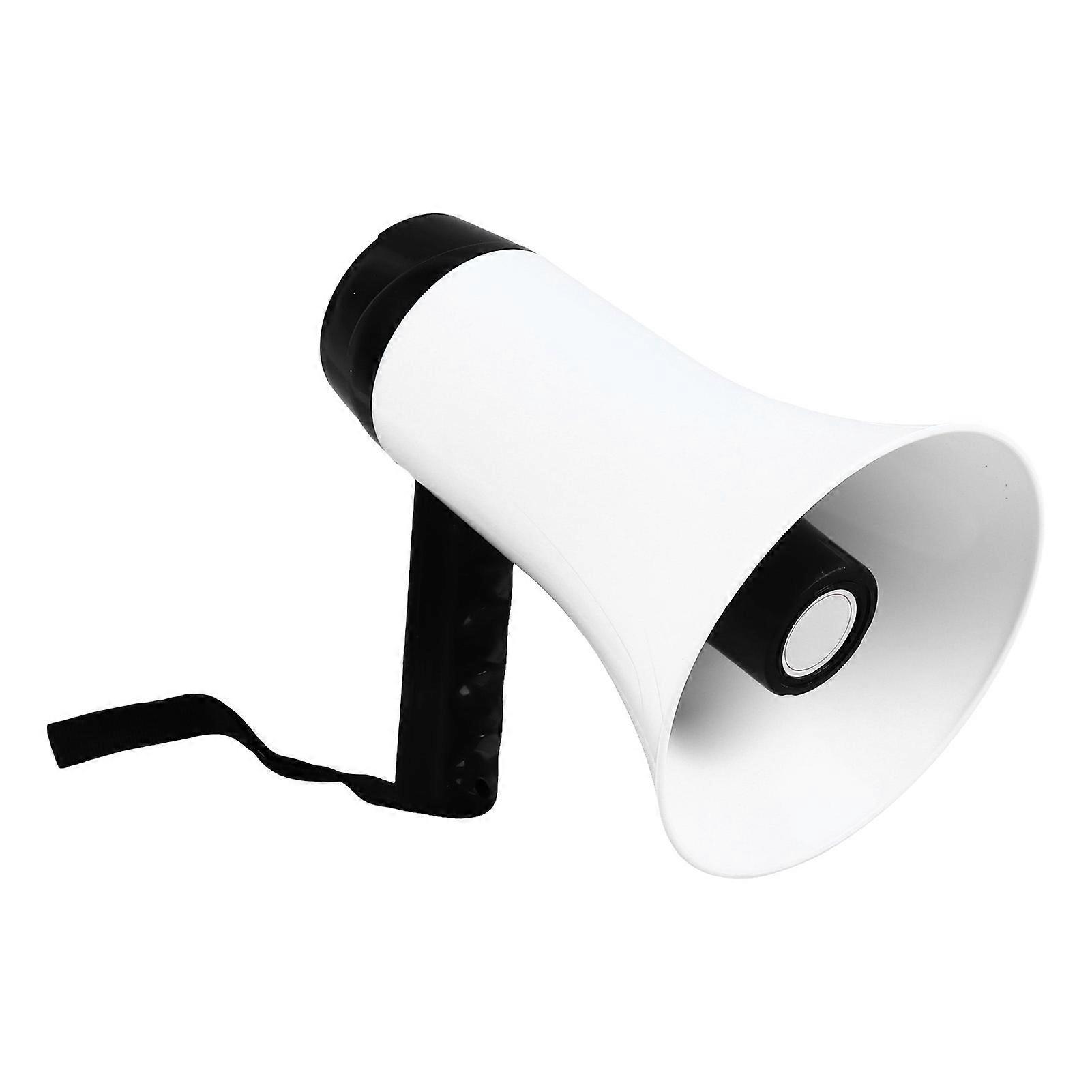 Handheld Megaphone Loud Rechargeable Support Recording Portable Bullhorn for Broadcasting Stall
