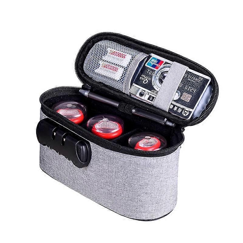 Document Storage Bag with Safe Code Lock, Portable Large-capacity Multi-function Home Office Travel