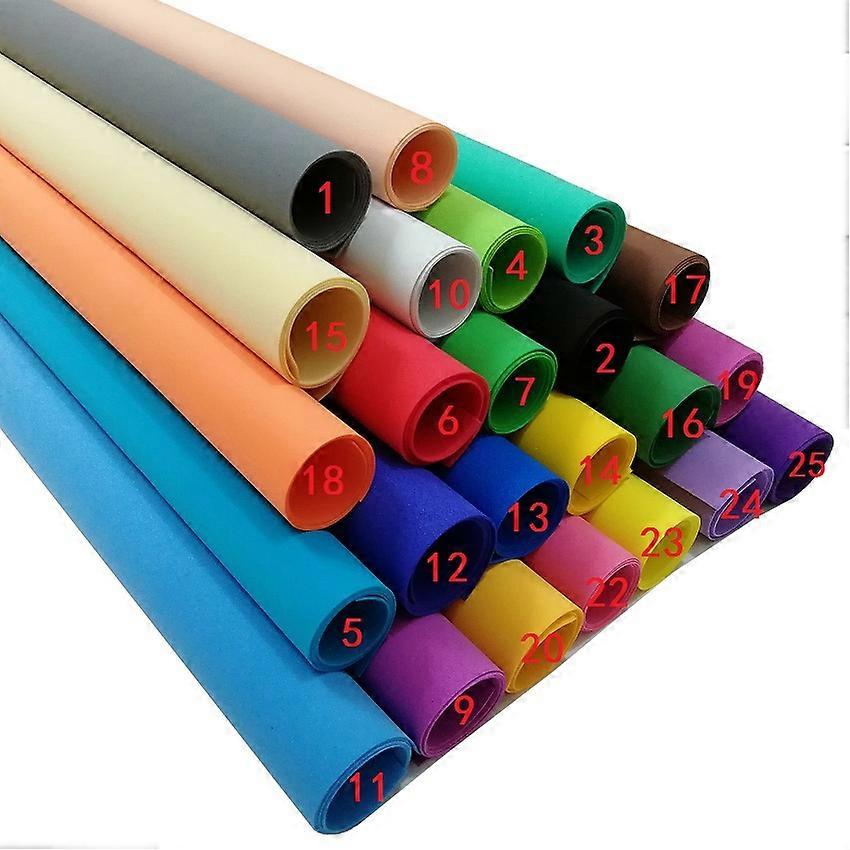 White Foam Paper 10 Sheets Foamiran 50x50 cm Colorful EVA Craft Paper DIY Materi