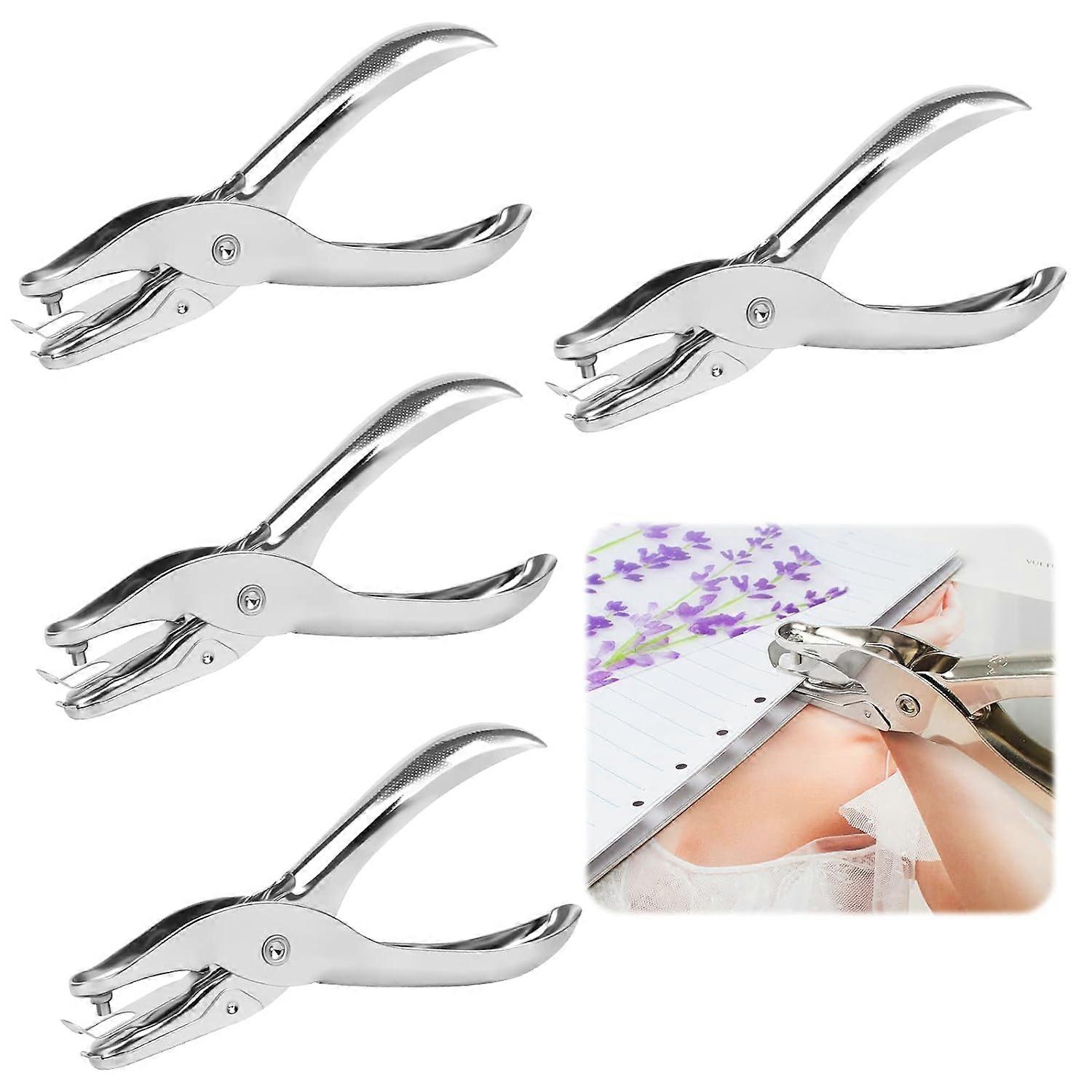 6mm Single Hole Paper Punch, Round Metal Punch for Paper and Gift Card