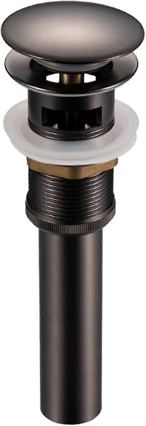 Sink Drain Med Overflow 1 1 / 4 "Messing Clic Clac Avfall Drain