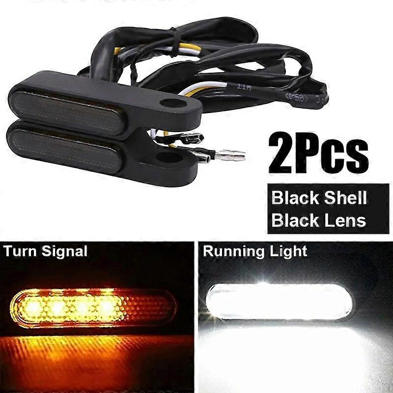 Motorcycle Accessories LED Turn Signal Running Light Universal 12V Signal Lamp IP68 Waterproof Motorcycle LED Turn Signal Lights