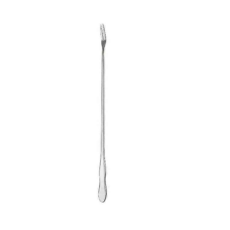 Extra Long Pickle Fork Long Handle Olive Fork, Stainless Steel Cocktail Forks, Prong Pickle Picker, Pickle Grabber, Long Dessert Forks, Long Fruit For