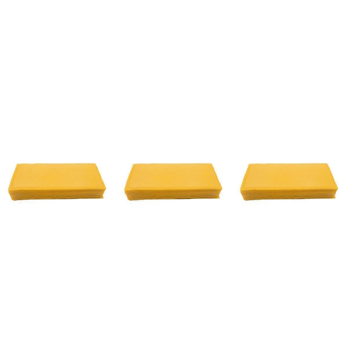 90Pcs Honeycomb Foundation Bee Wax Foundation Sheets Paper Candlemaking Beeswax Flakes Beekeeping T