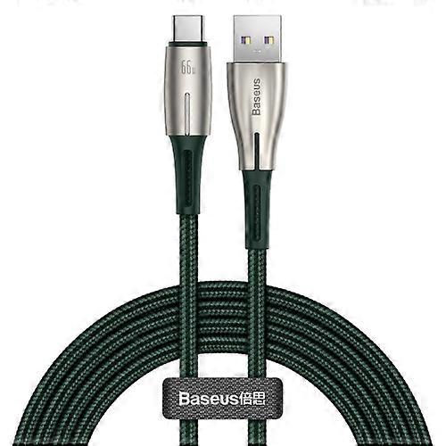 Baseus Water Drop-shaped Lamp 6A 66W USB to USB-C / Type-C Fast Charging Data Cable