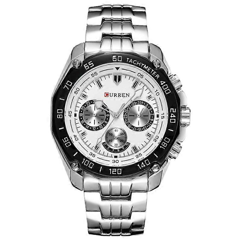 OHPA 8077 WATERPROOF QUARTZ STEEL WATCH