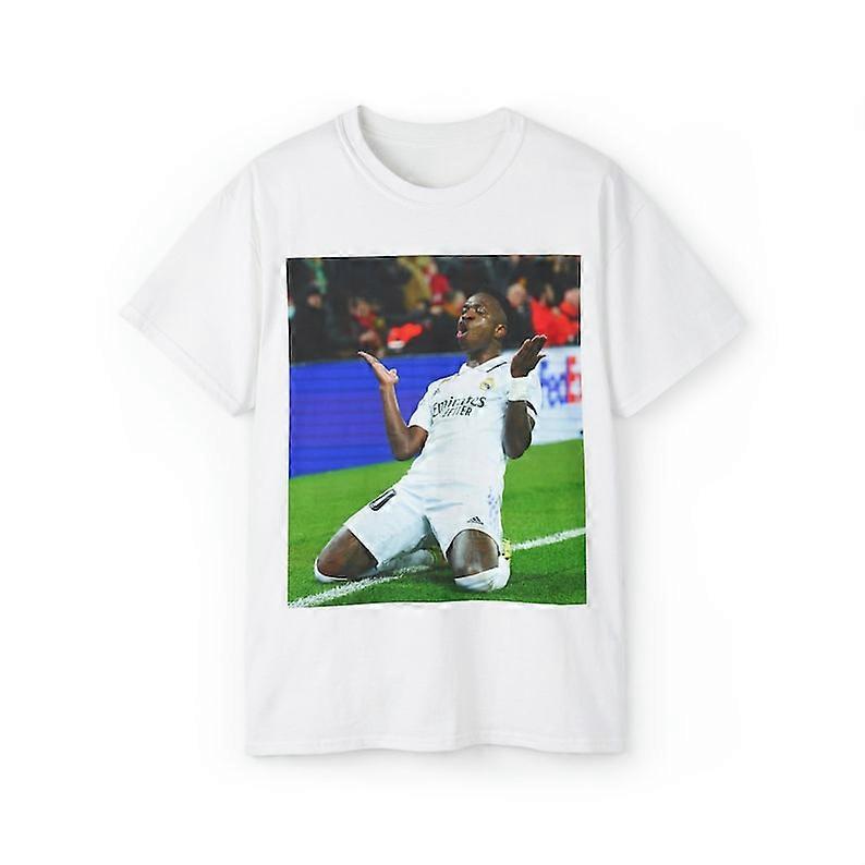 Vinicius Junior Vini Jr Real Madrid Football Jersey Unisex Ultra Cotton Tee Tshirt vintage throwback retro brazil-Mbe170