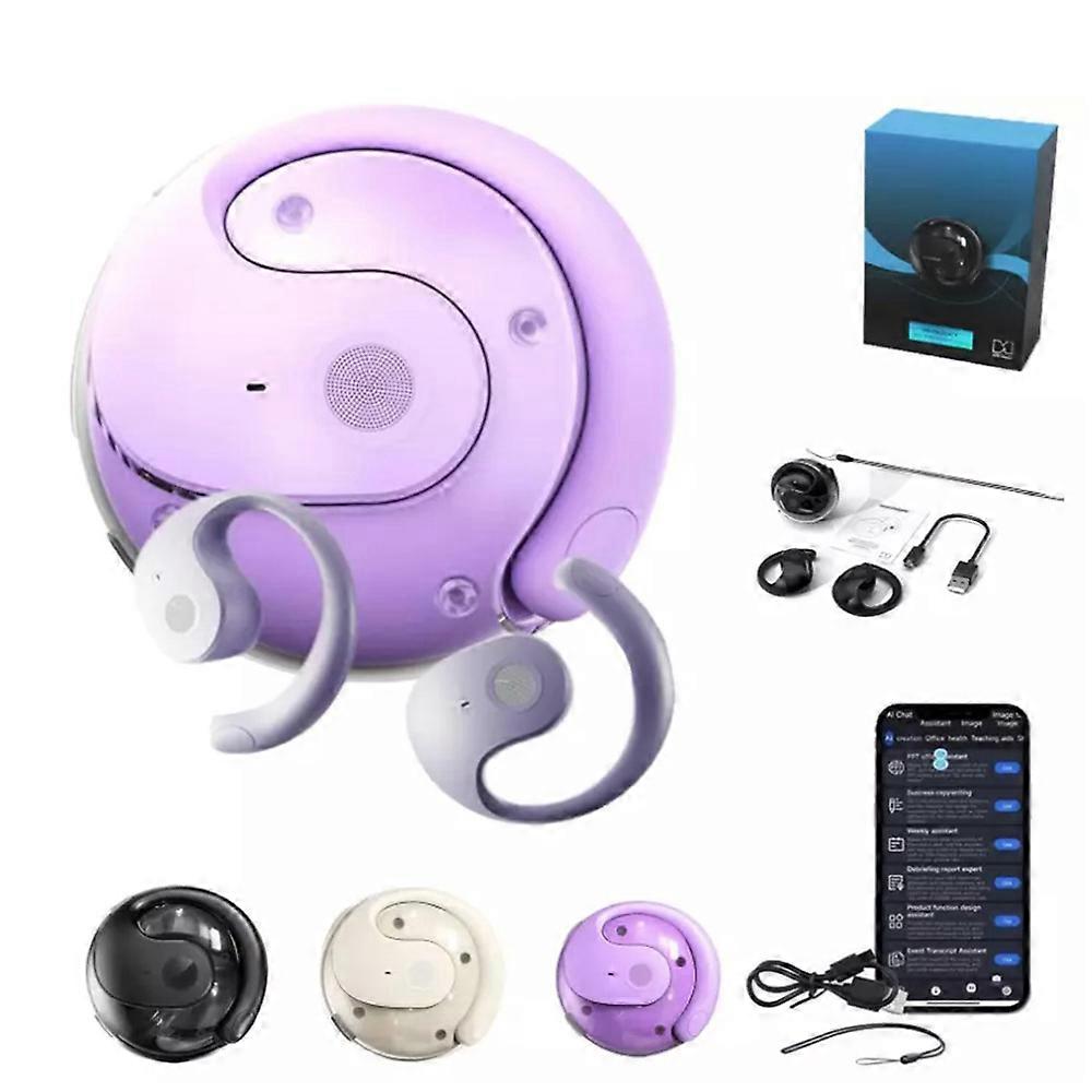 Oversettelseshodetelefoner, friluftstraduktor, AI-hodetelefoner