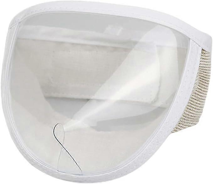 Pet Muzzle Anti-bite Adjustable Breathable Anti-Scratch Small Pet Transparent Grooming Muzzle Cat Supplies Cat Muzzle