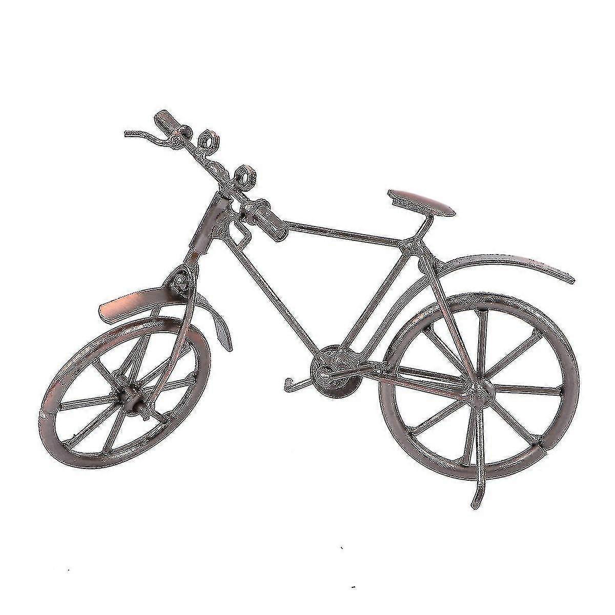 Bicycle Model Metal Retro Crafts Creative Iron Bicycle Mold Old Bike Dcor
