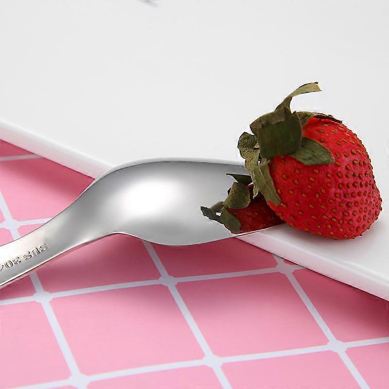 Pcs  Stainless Steel Dessert Spoon