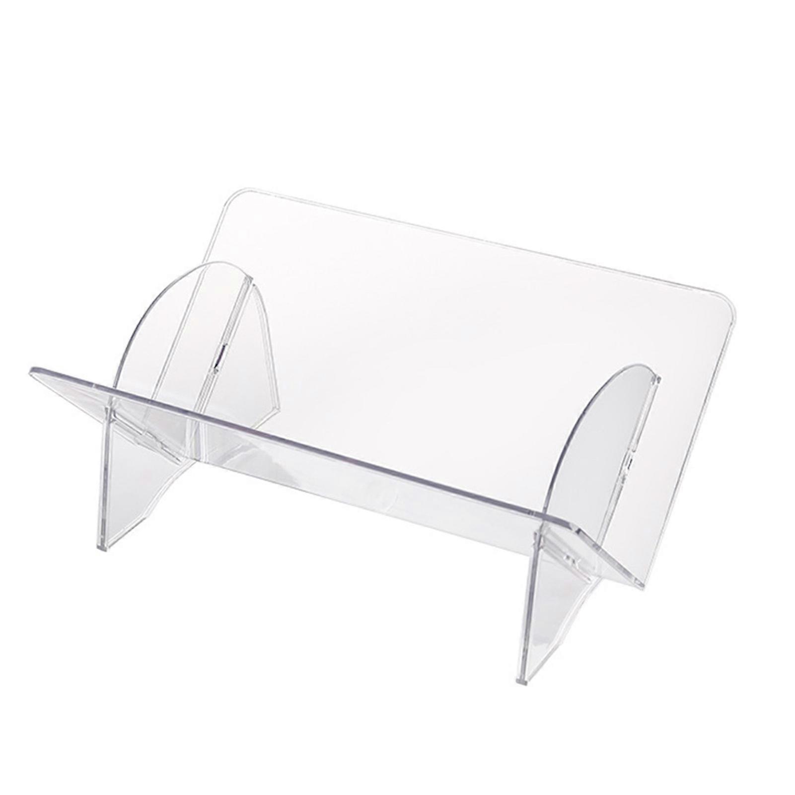 Plastic DVD Display Stand Book Organizer Albums Storage Rack Large-Capacity Shelf Record Collection Desk Storage Holder for Music Lovers Collectors