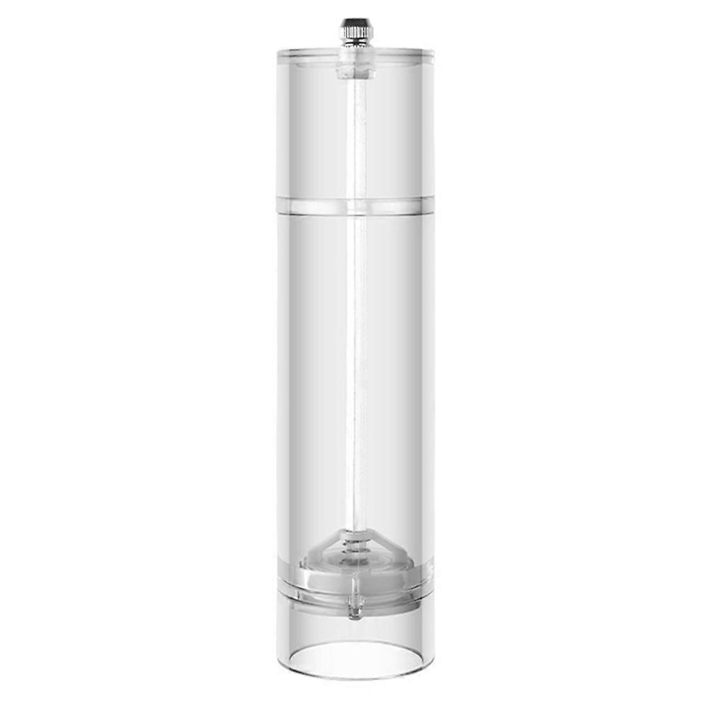 Acrylic Transparent Pepper Mill Grinder Manual Salt Spices Shaker Grinding Tool KAESI