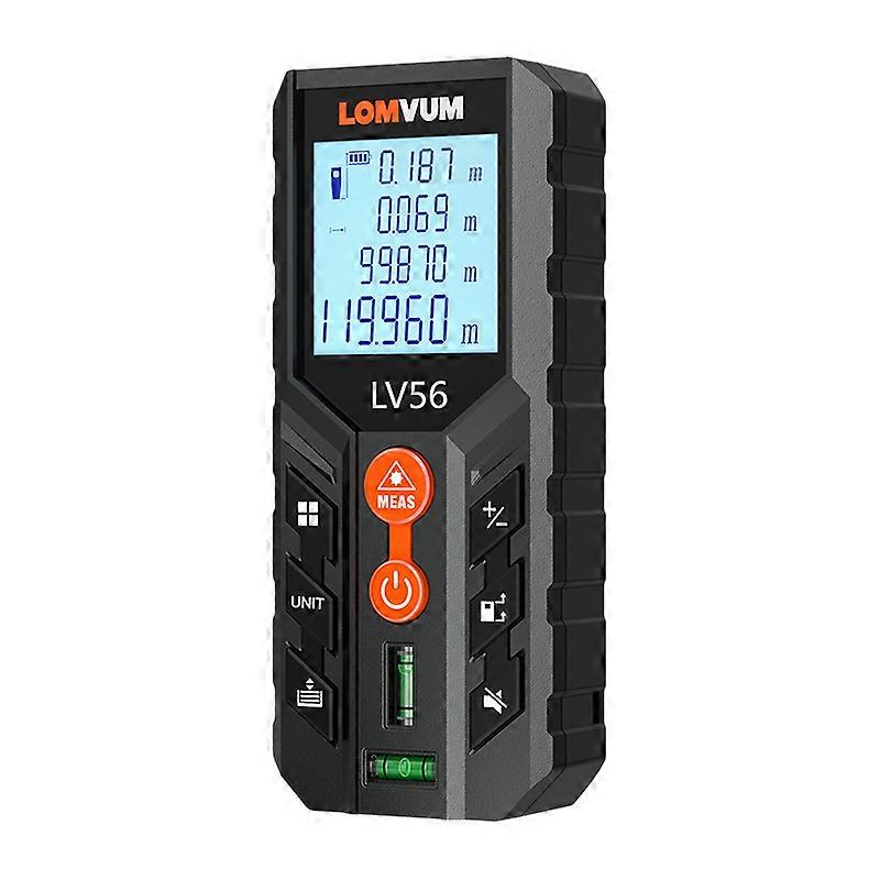 LV56U Laser Rangefinder 40/60/80/100/120 M Portable Stable Digital Distance Meter For Home Decorate Measure Tools