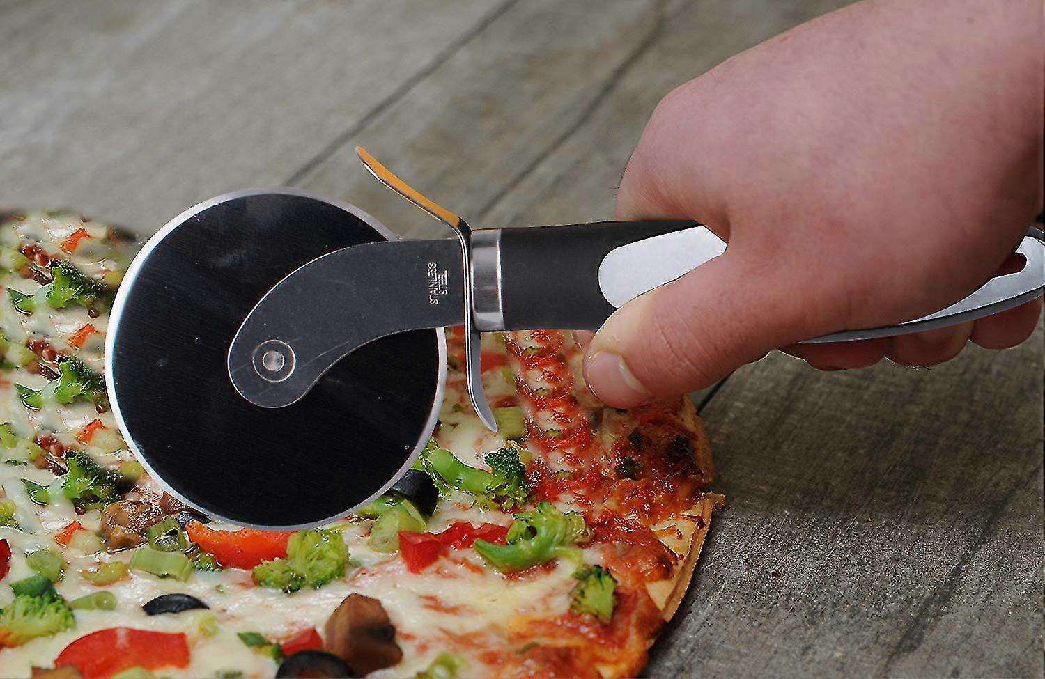 Pizza Cutter Wheel With Protective Blade Guard, Super Sharp