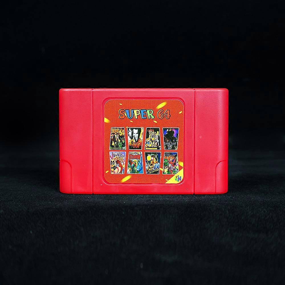 New Super 64 Retro Game Card 340 in 1 Game Cartridge for N64 Video Game Console