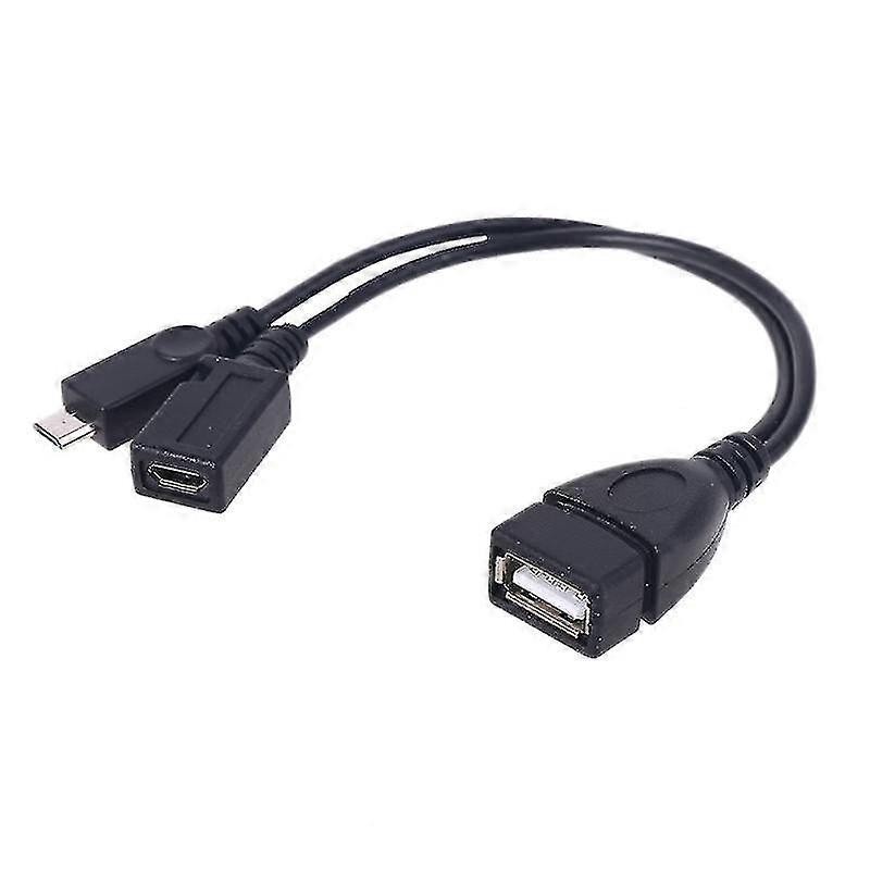 Universal Micro Usb To Usb 2.0 Otg Adapter Cable