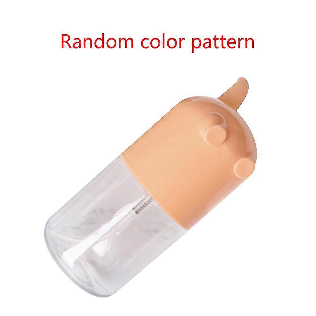 1pcs 50ml Transparent Empty Spray Bottles Plastic Cosmetic Containers Random Color For Travel Use