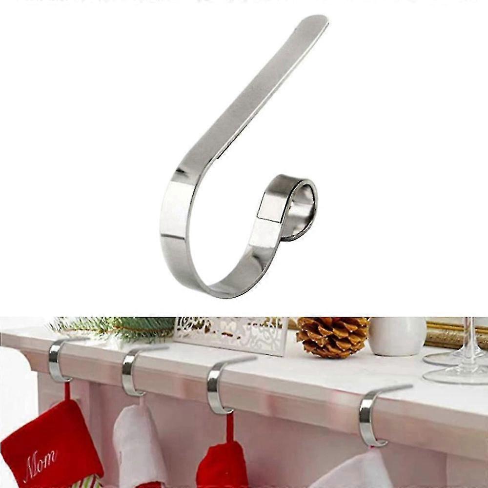 Christmas Stocking Hanger Holder Hook Fireplace Clip Decor Ornament